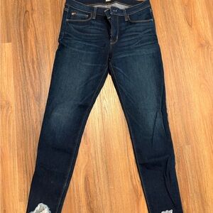 Hudson Jeans Women's Dark Indigo Skinny Jeans